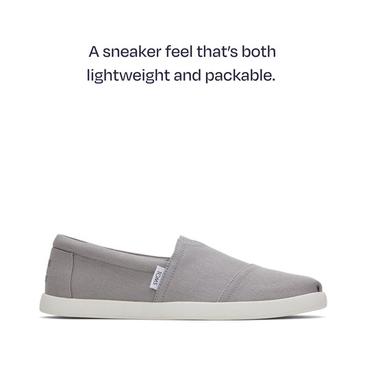alp fwd side shot - a sneaker feel that's both lightweight and packable