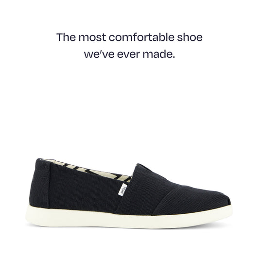 Alpargata Plus Black Heritage Canvas