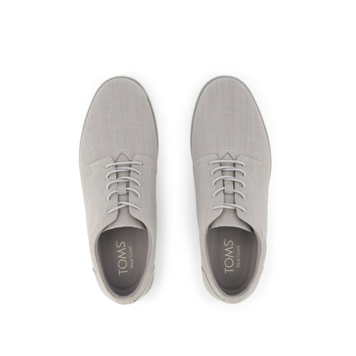 Joshua Dress Shoe - Grey Denim Top View
