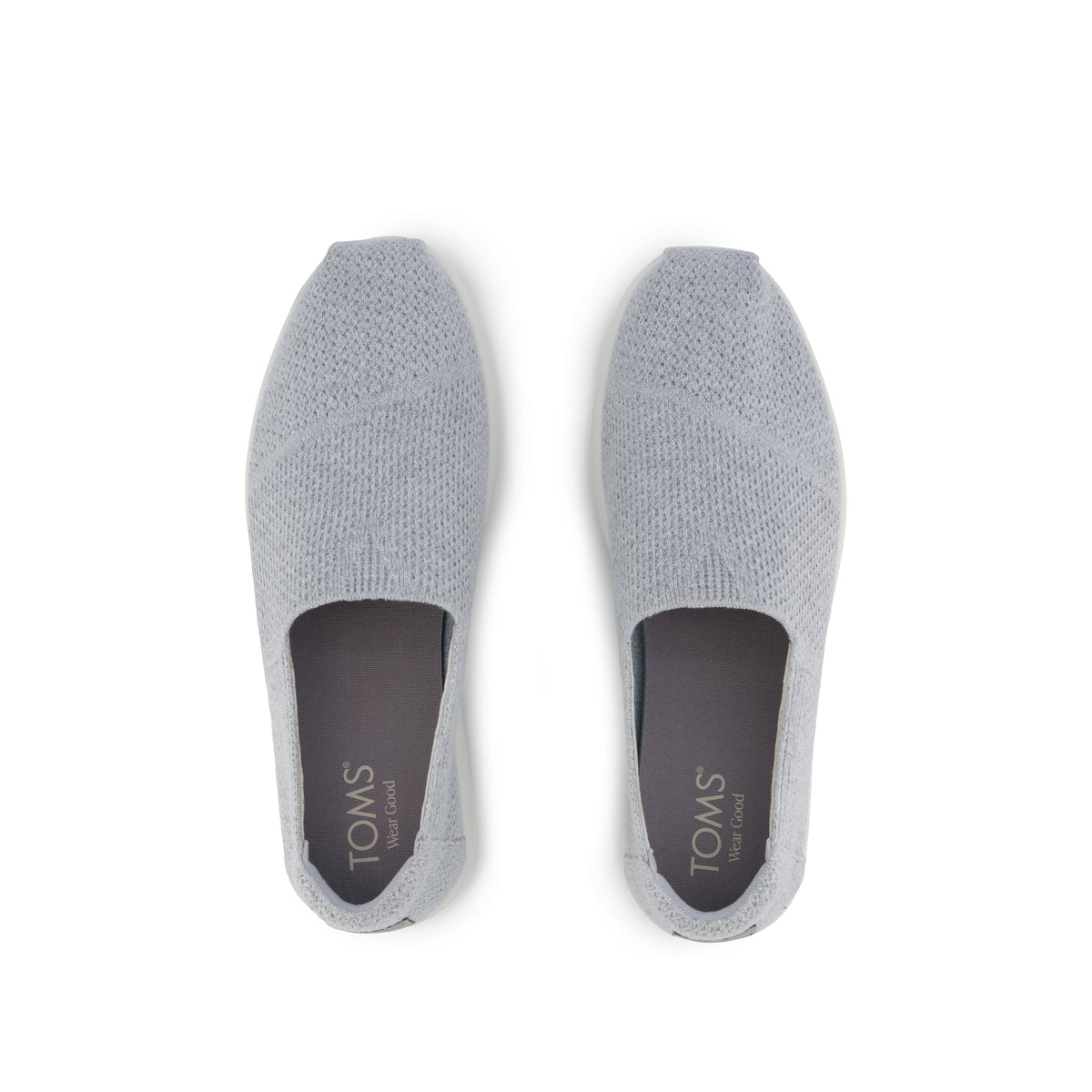 Alp FWD - Grey Knit Top View