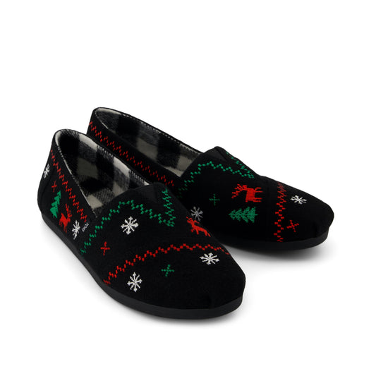 Alpargata Classic - Fair Isle Print Front View