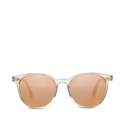 Bellini Champagne Crystal Handcrafted Sunglasses Front View