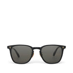 Emerson Black Handcrafted Sunglasses Front View