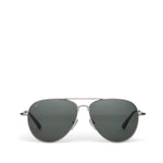 Hudson Gunmetal Handcrafted Sunglasses Front View