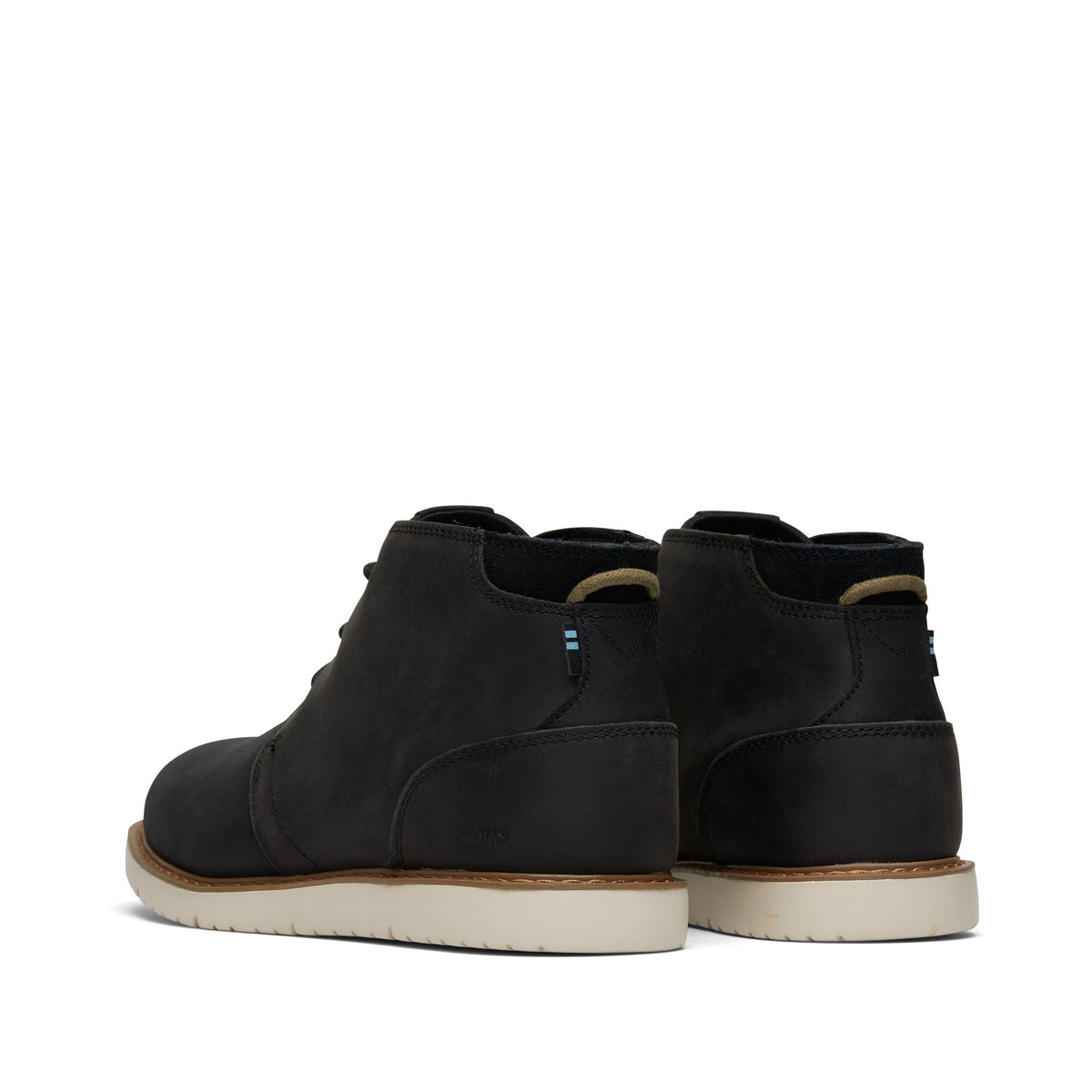 Navi Black Water Resistant Boot Back View