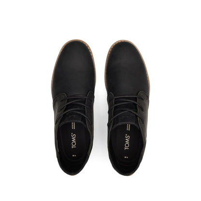 Navi Black Water Resistant Boot Top View