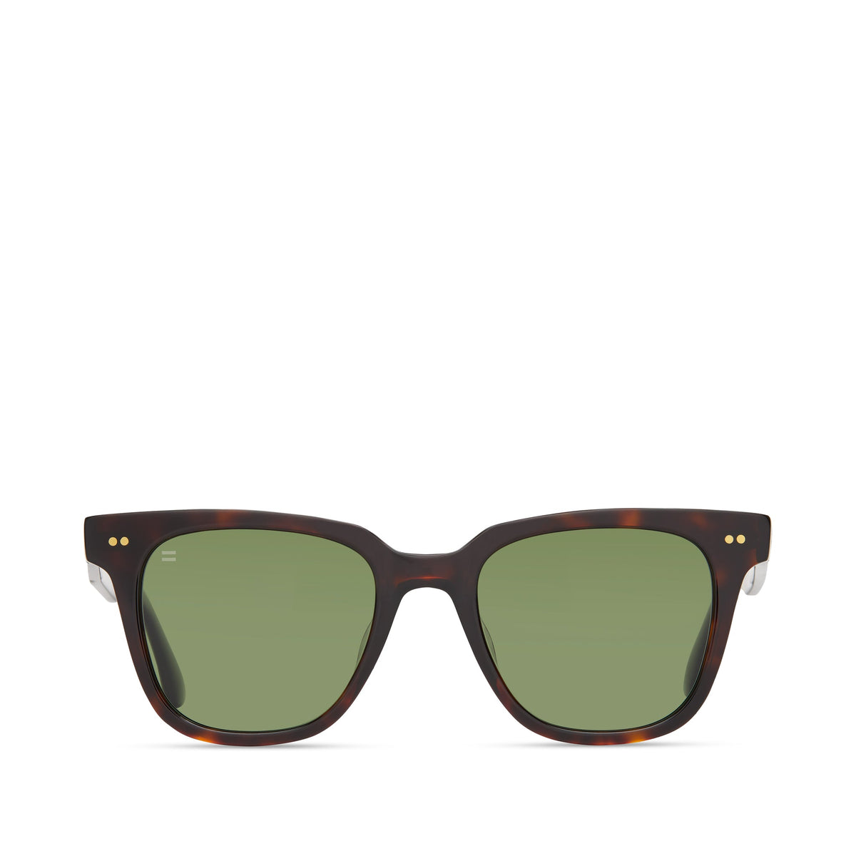 Memphis 301 Tortoise Polarized Handcrafted Sunglasses Front View