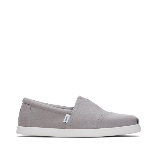Alp Fwd Grey Recycled Cotton Canvas Side View
