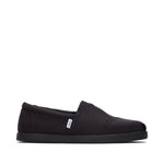 Alp Fwd All Black Recycled Cotton Canvas Side View