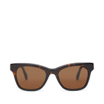 Margot Tortoise Fade Handcrafted Sunglasses Front View