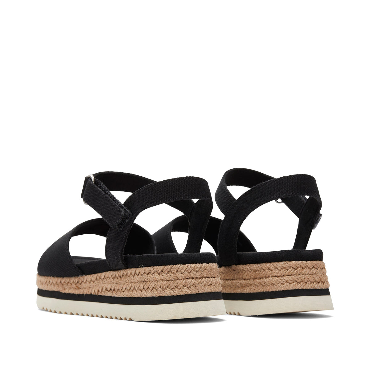 Youth Diana Black Kids Shoe Back View