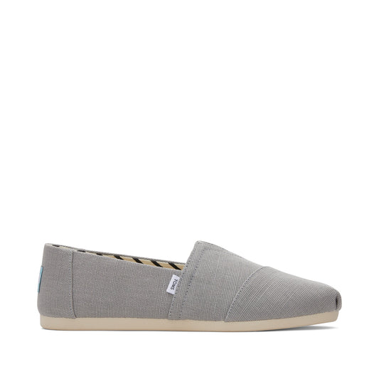 Alpargata Grey Heritage Canvas Side View