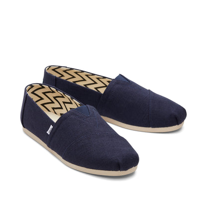 Alpargata Navy Heritage Canvas Front View