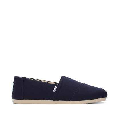 Alpargata Navy Heritage Canvas Side View