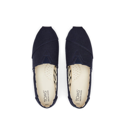 Alpargata Navy Heritage Canvas Top View
