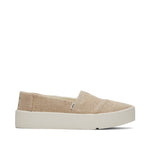 Verona Natural Slip On Sneaker Side View