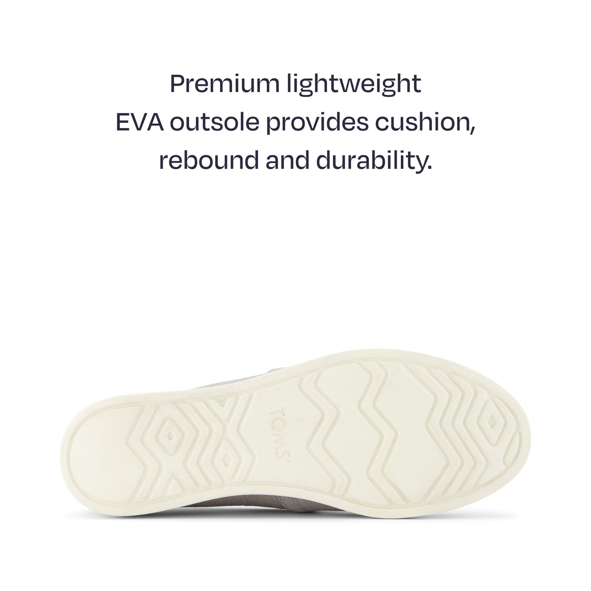 alpargata plus sole view - premium lightweight outsole for cushion and durability