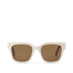 Madison Natural Honey Tortoise Handcrafted Sunglasses Front View
