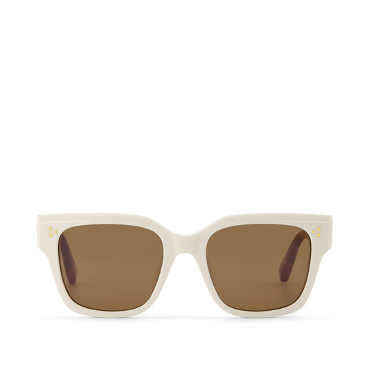 Madison Natural Honey Tortoise Handcrafted Sunglasses Front View