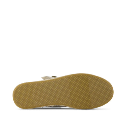 Carolina Mary Jane Espadrille - Natural Yarn Dye Bottom Sole View
