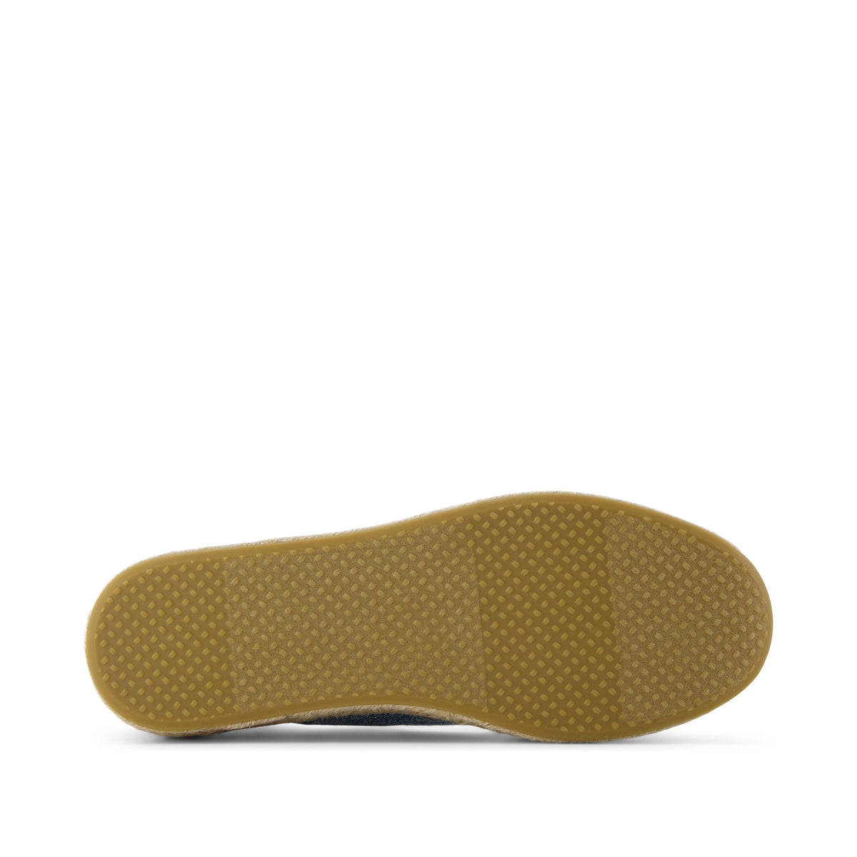 Carolina Mary Jane Espadrille - Dark Sky Textured Denim Bottom Sole View