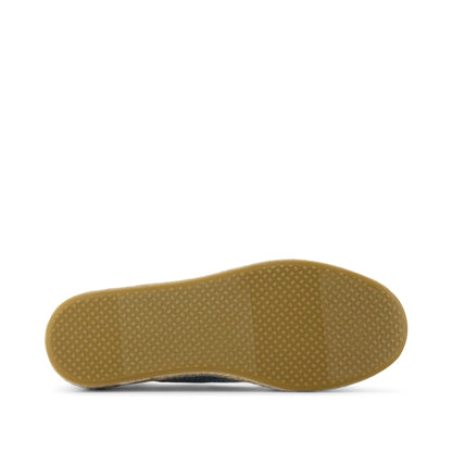 Carolina Mary Jane Espadrille - Dark Sky Textured Denim Bottom Sole View
