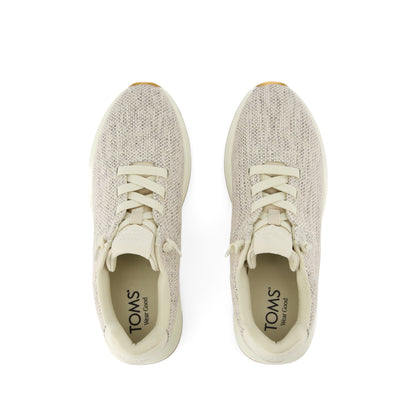 TRVL LITE Cabrillo Sneaker - Water Repellent Fog Textured Melange and Suede Top View