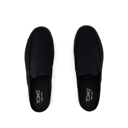 Alonso Mule - Black Heritage Canvas Top View