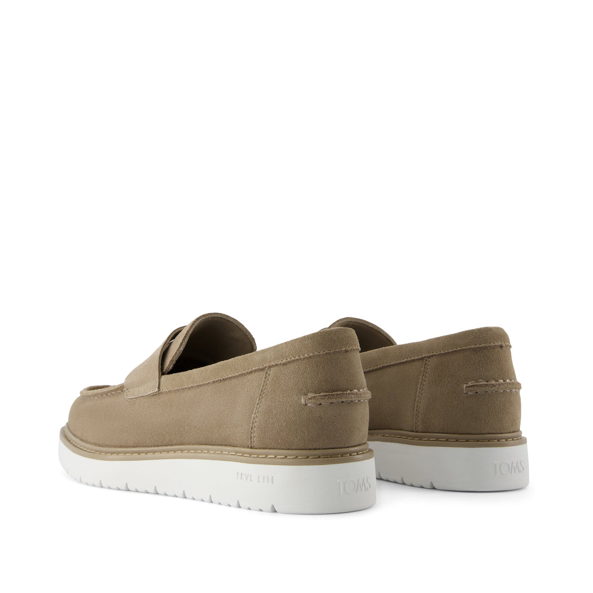 Navi TRVL LITE Havana Loafer - Dune Suede Back View
