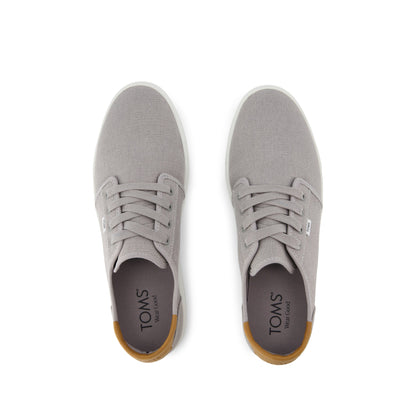 Carlo 2.0 Lace-Up Sneaker - Drizzle Grey Legacy Canvas Top View