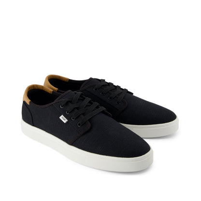 Carlo 2.0 Lace-Up Sneaker - Black Legacy Canvas Front View
