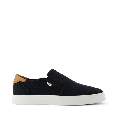 Baja 2.0 Slip On Sneaker - Black Legacy Canvas Side View