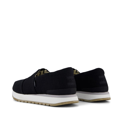 Resident Plus - Black Heritage Canvas Back View