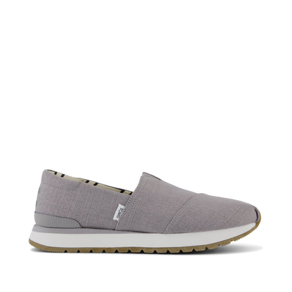 Resident Plus - Drizzle Grey Heritage Canvas Side View