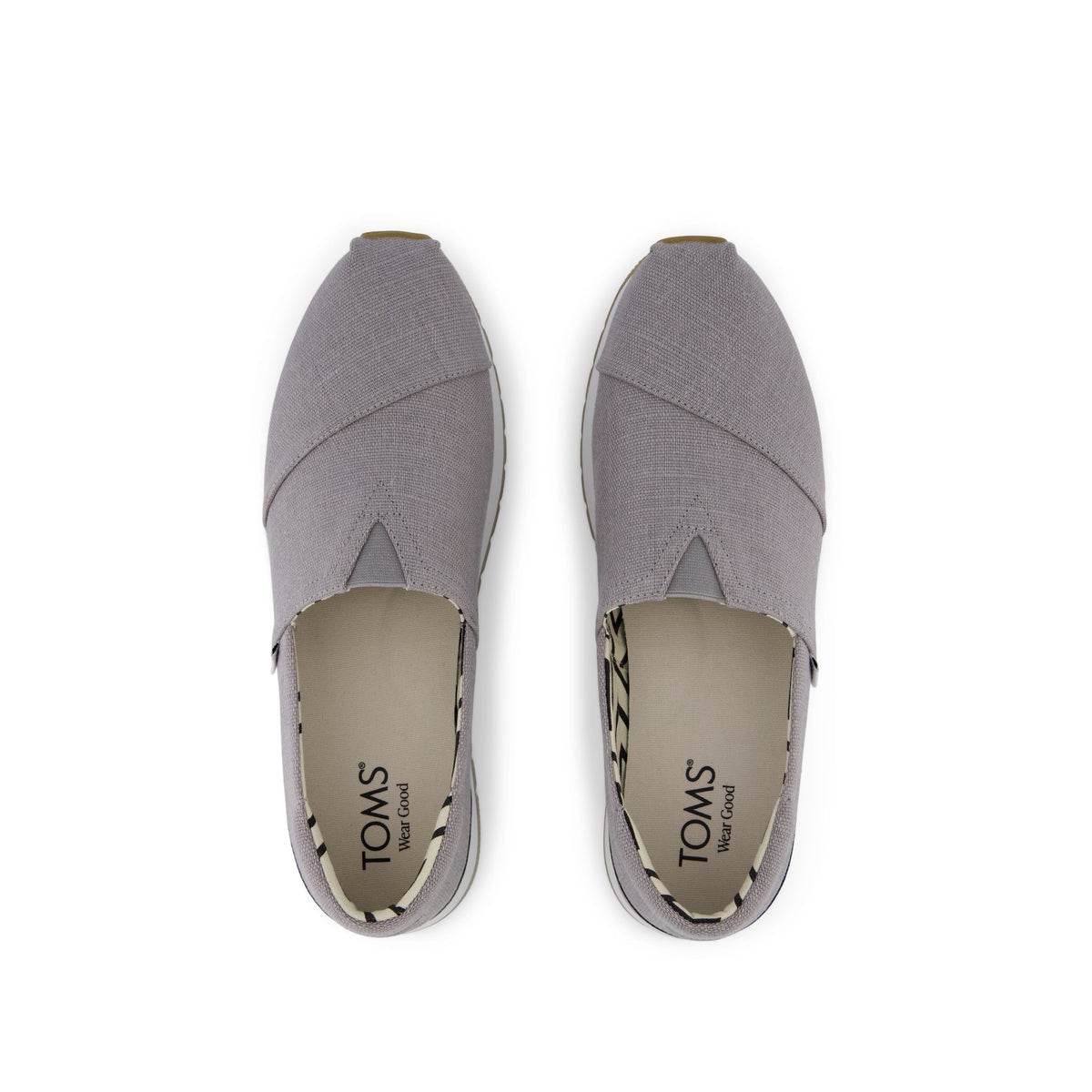 Resident Plus - Drizzle Grey Heritage Canvas Top View