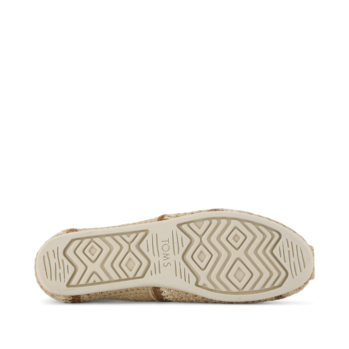 Alpargata Classic - Almond Crochet Bottom Sole View