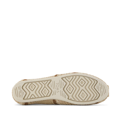 Alpargata Classic - Almond Crochet Bottom Sole View