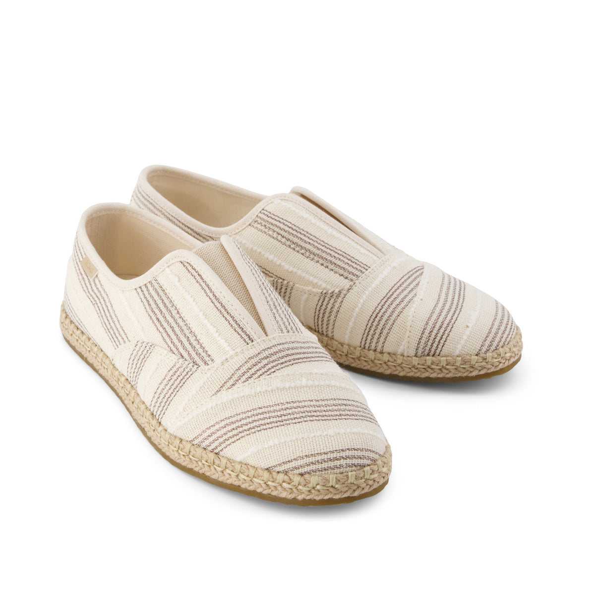 Palmera Plus - Natural Metallic Stripe Front View