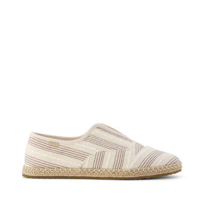 Palmera Plus - Natural Metallic Stripe Side View