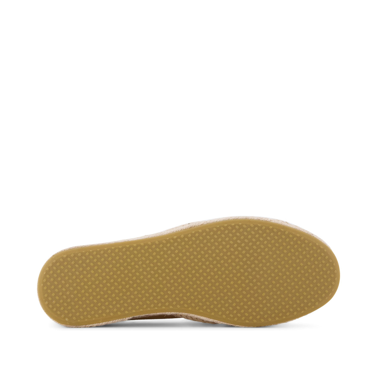 Blakely Loafer Espadrille - Brown Sugar Suede Bottom Sole View