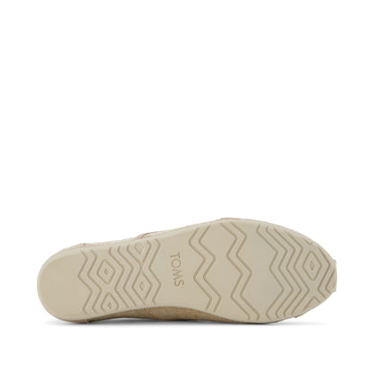 Cordones Plus Sneaker - Champagne Sparkle Bottom Sole View