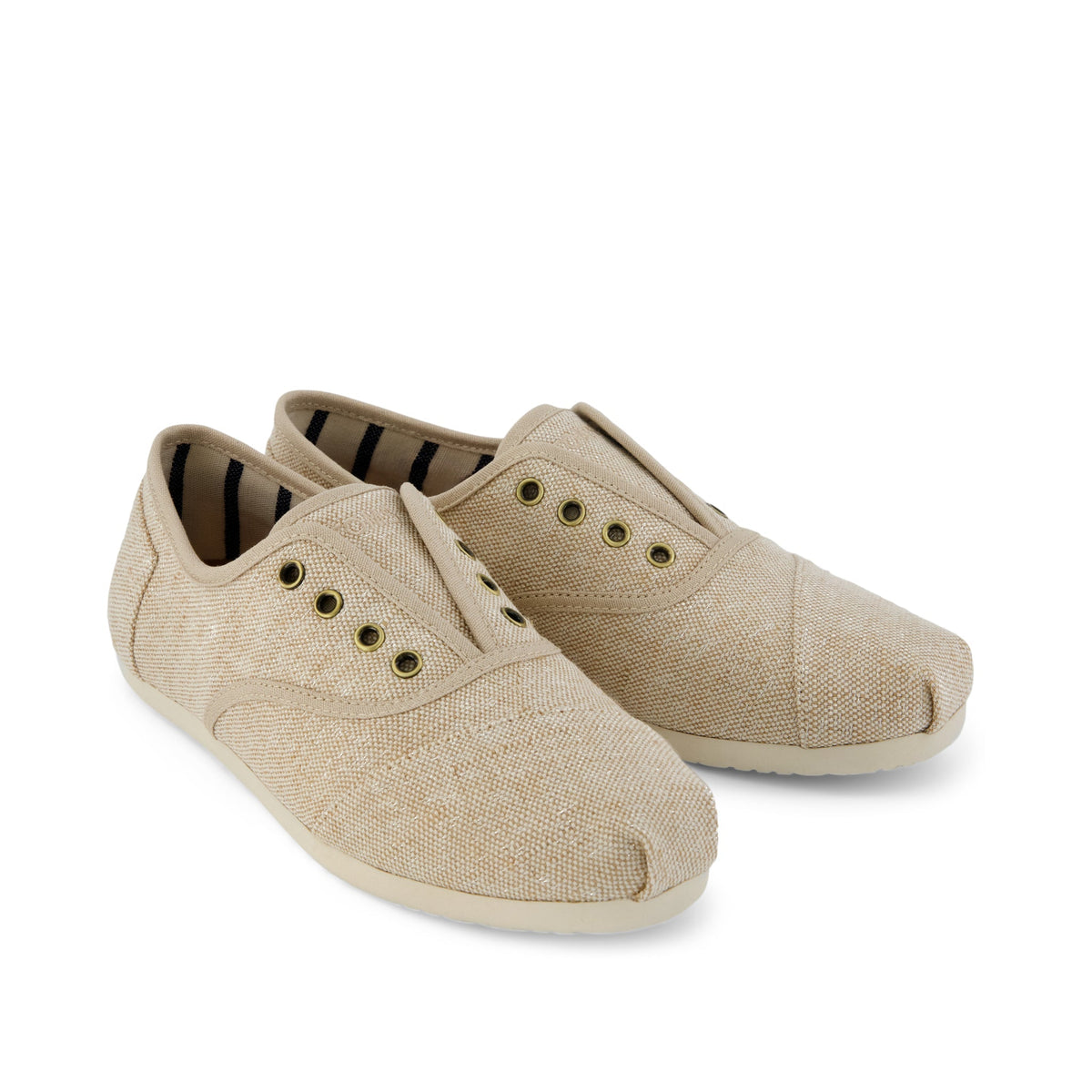 Cordones Plus Sneaker - Champagne Sparkle Front View