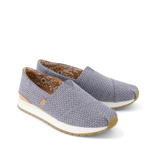 Resident Plus - Niagara Mist Chambray Dot Front View