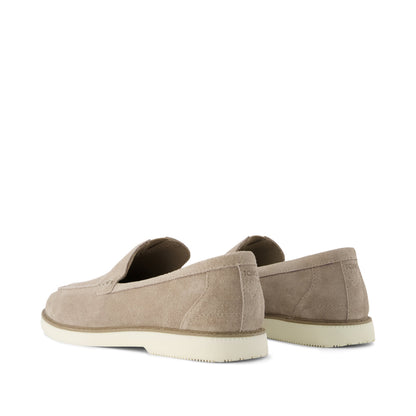 Marcos Loafer - Dune Suede Back View