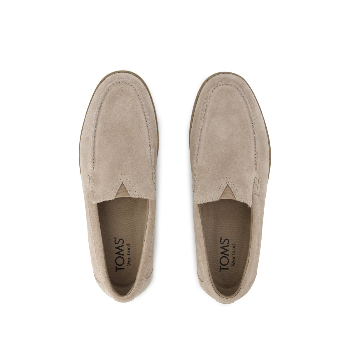 Marcos Loafer - Dune Suede Top View