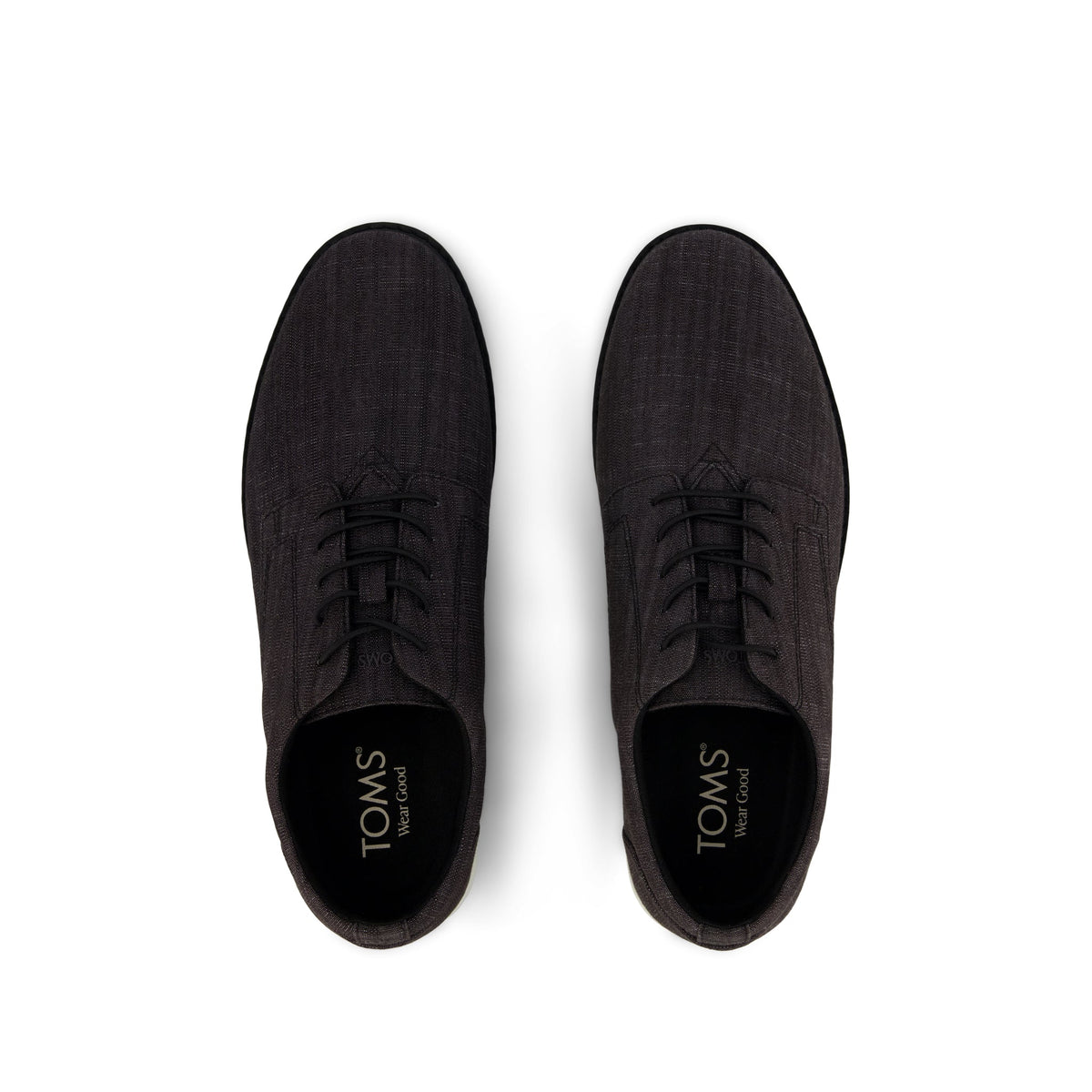 Joshua Dress Shoe - Black Denim Top View