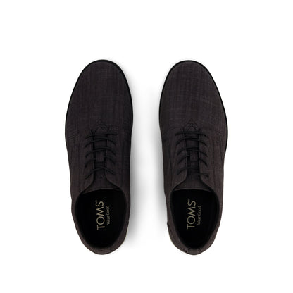 Joshua Dress Shoe - Black Denim Top View