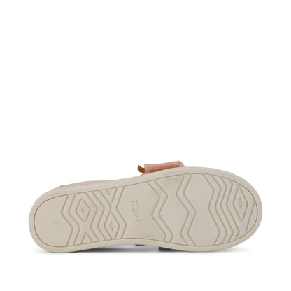 Alpargata Classic Kids Shoe - Bloom Chambray Dot Bottom Sole View