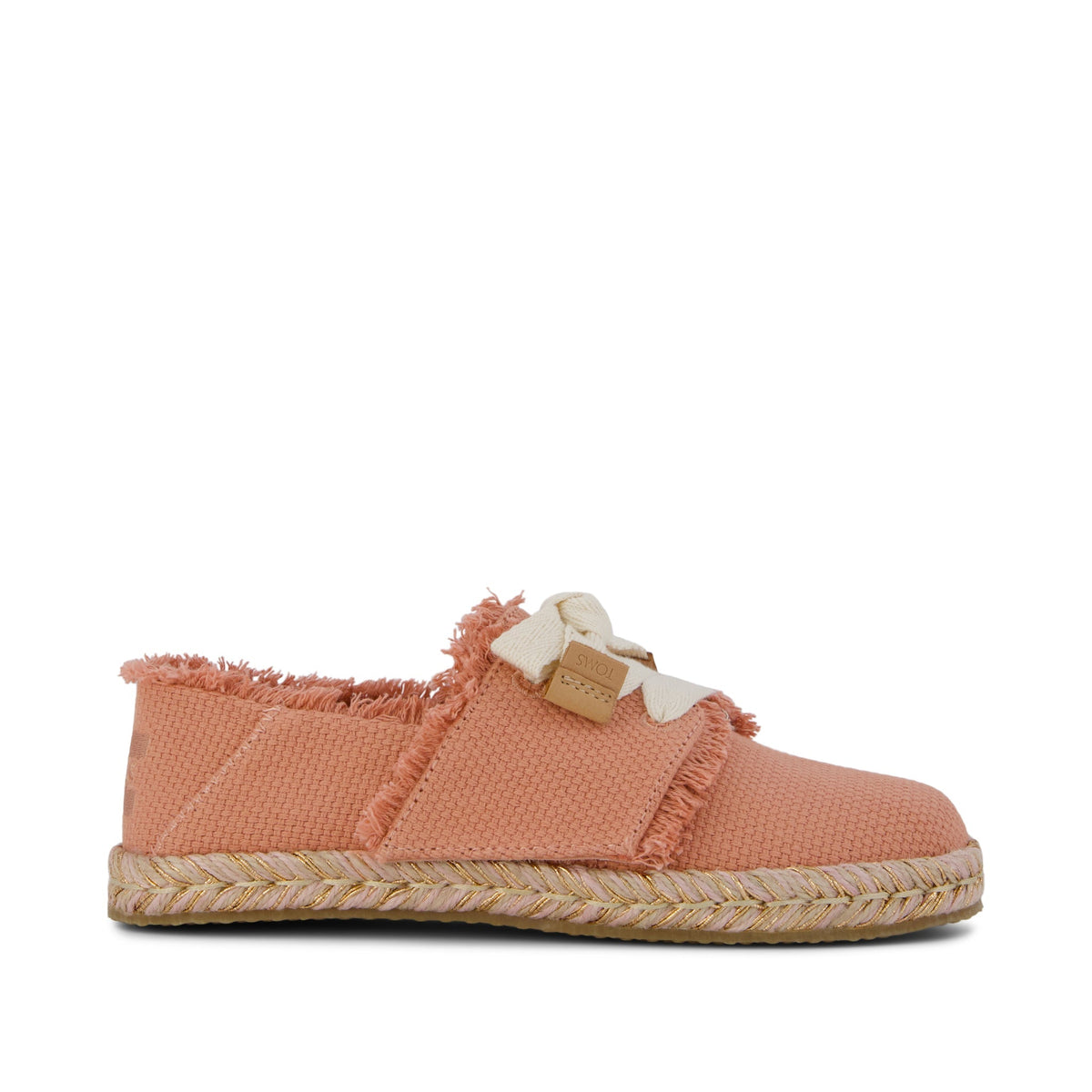 Carolina Lace-Up Kids Espadrille - Bloom Fray Side View