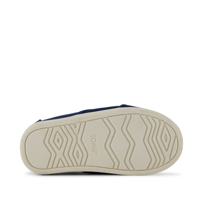 Cordones Plus Toddler Sneaker - Navy Canvas Bottom Sole View